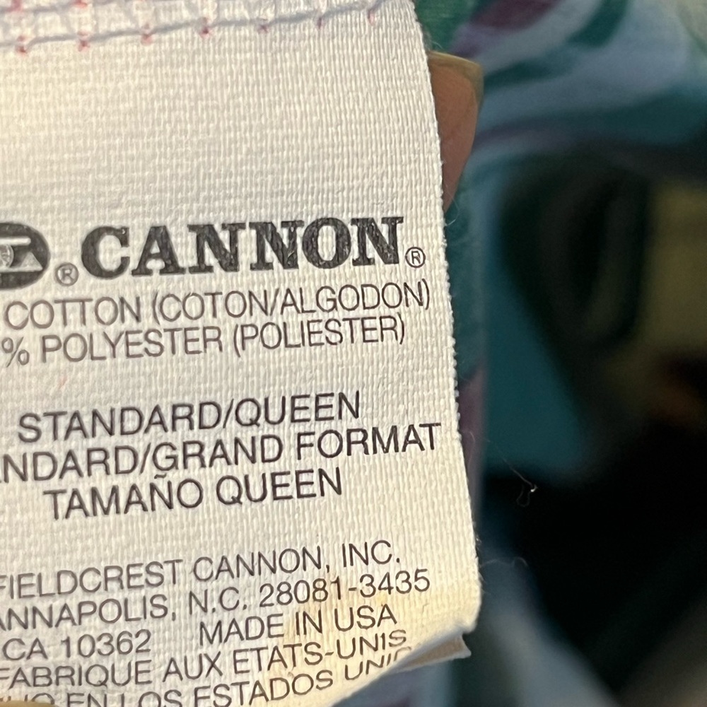 Canon Vintage Pillow case/ Firm Price